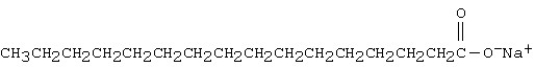The molecule shown below is a(n)    A)  detergent. B)  saponin. C)  soap. D)  esterester.