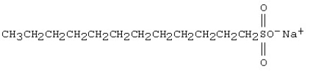 The molecule shown below is a   A)  soap. B)  detergent. C)  fatty acid. D)  polymer.