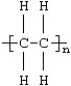 This formula in which n can be a very large number represents which of the following polymers?   A)  polyethylene B)  polyvinyl chloride C)  polypropylene D)  teflon