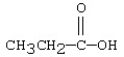 The compound below is called   A)  propanoic acid. B)  ethanoic acid. C)  formic acid. D)  acetic acid.