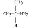 The compound below is called   A)  propanamide. B)  isopropylamine. C)  ethylamine. D)  methylamine.