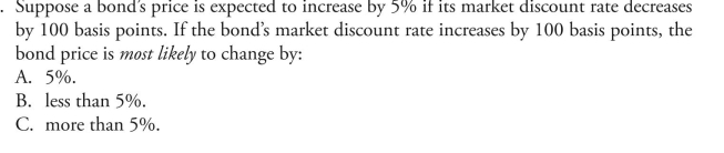   The following information relates to Questions 11 and 12   All three bonds are currently trading at par value.<div style=padding-top: 35px> 