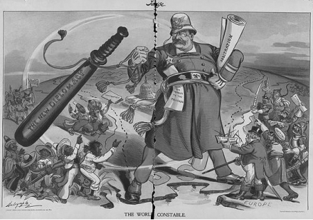  The World's Constable  (January 14, 1905)  Judge Magazine    -The development depicted in the cartoon would likely be supported by A)  imperialists. B)  progressive reformers. C)  isolationists. D)  civil rights activists.