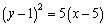<strong>Find an equation for the parabola with vertex and directrix </strong> A) B) C) D) E)