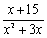 Find the partial fraction decomposition of .