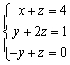 Find the complete solution of the system.