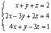 <strong>Find the complete solution of the system. </strong> A) B) C) D) E)none