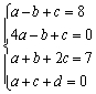 <strong>Write the system of equations in matrix form. </strong> A) B) C) E) none D)