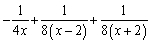 <strong>Find the partial fraction decomposition of </strong> A) B) C) E)none D)