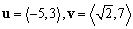 Find the angle between and .