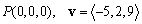 <strong>Find parametric equations for the line that passes through the point P and is parallel to the vector v. </strong> A) B) C) D) E) none of these