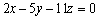 <strong>Find an equation of the plane that passes through the points P, Q, and R. </strong> A) B) C) D) E) none of these