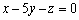 <strong>Find an equation of the plane that passes through the points P, Q, and R. </strong> A) B) C) D) E) none of these