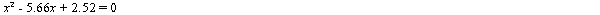 Use the discriminant to determine the number of real solutions of the equation.