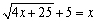 Find all real solutions of the equation.