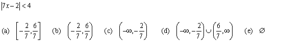 Solve the inequality.