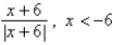 Evaluate the expression.   A)  x B)  (-1)  C)  (-x)  D)  6 E)  1