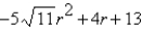 List the coefficients of the variable terms in the expression:   A)    ,   B)    C)    D)    ,   ,   E)    ,   , 