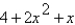 Write the polynomial in standard form.   A)    B)    C)    D)    E)   