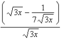 Simplify the complex fraction.   A)    B)    C)    D)    E)   