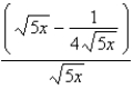 Simplify the complex fraction.   A)    B)    C)    D)    E)   