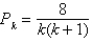 Find P<sub>k</sub><sub>+1</sub> for the given P<sub>k</sub>.   A)    B)    C)    D)    E)   