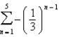 Find the sum of the finite geometric sequence.   A)    B)    C)  1936 D)    E)   