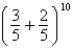 The probability that a basketball player will make a given free throw is   . To find the probability that the player makes exactly 9 out of her next 10 free throws, evaluate the term   in the expansion of   . Round to four decimal places. A)  0.0016 B)  0.0605 C)  0.0010 D)  0.0403 E)  0.1008