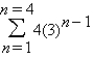 Find the sum of the indicated terms of the geometric sequence.   A)  s = 160 B)  s = 168 C)  s = 156 D)  s = 164 E)  s = 480