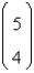 Calculate the binomial coefficient:   A)  120 B)  20 C)  5 D)  1 E)  0