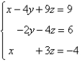 Write the augmented matrix for the system of linear equations.   A)    B)    C)    D)    E)   