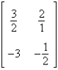 Find the determinant of the matrix   . A)    B)    C)    D)    E)   