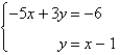 Solve using any method.   A)    B)    C)    D)    E)  inconsistent