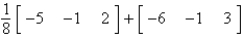 Evaluate the expression.   A)    B)    C)    D)    E)  not possible