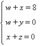 Solve the system using Gauss-Jordan elimination.   A)    B)    C)    D)    E)   