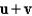 Using the figure below, sketch a graph of the given vector. [The graphs in the answer choices are drawn to the same scale as the graph below.]     A)    B)    C)    D)  none of these E)   