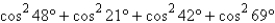 Use the cofunction identities to evaluate the expression below without the aid of a calculator.   A)  2 B)  0 C)  1 D)    E)  -1