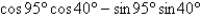 Write the given expression as the cosine of an angle.   A)    B)    C)    D)    E)   