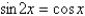 Find the exact solutions of the given equation in the interval   .   A)    B)    C)    D)    E)   