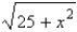  If   , use trigonometric substitution to write   as a trigonometric function of  \theta , where   . A)    B)    C)    D)    E)    
