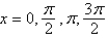 Find the exact solutions of the given equation in the interval   .   A)    B)    C)    D)    E)   
