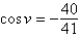 Find the exact value of   given that   and   . (Both u and v are in Quadrant II.)  A)    B)    C)    D)    E)   