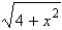  If   , use trigonometric substitution to write   as a trigonometric function of  \theta  , where   . A)    B)    C)    D)    E)    