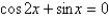 Find the exact solutions of the given equation in the interval   .   A)    B)    C)    D)    E)   