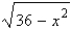  If   , use trigonometric substitution to write   as a trigonometric function of  \theta  , where   . A)    B)    C)    D)    E)    
