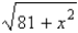  If   , use trigonometric substitution to write   as a trigonometric function of  \theta  , where   . A)    B)    C)    D)    E)    