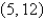 The point   is on the terminal side of an angle in standard position. Determine the exact value of   . A)    B)    C)    D)    E)   