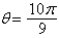  Determine the quadrant in which an angle,  \theta , lies if   . A)  2nd quadrant B)  3rd quadrant C)  4th quadrant D)  1st quadrant 