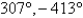 Determine two coterminal angles (one positive and one negative)  for   . A)    B)    C)    D)    E)   