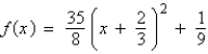 <strong>Write the standard form of the equation of the parabola that has a vertex at and passes through the point .</strong> A) B) C) D) E)